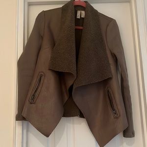 Forever 21 | Slouchy Sherpa Jacket Brown Small